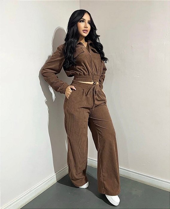 Conjunto Veludo Cotelê
