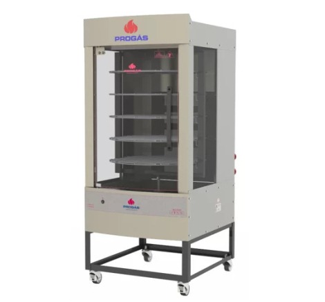 FORNO MULTIUSO INDUSTRIAL A GAS GIRATORIO - PRP-242N - 70KG-PROGAS