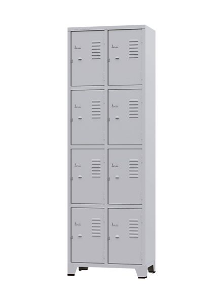 ROUPEIRO GRA 1/8 CINZA 196X0,63X0,36 AMAPA 8PORTAS CINZA