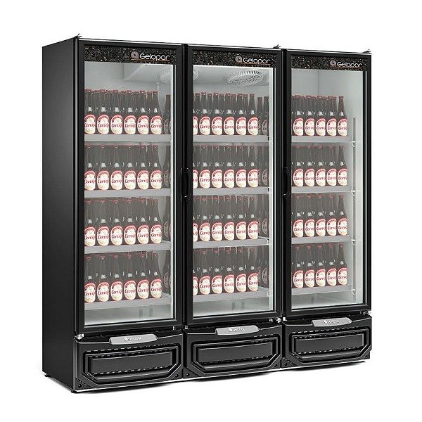 REFRIGERADOR GCBC-1450 C/ 3 P. IDEAL CERVEJAS E CARNES - 220V - GELOPAR