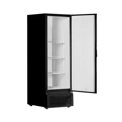 FREEZER CONSERVADOR VERTICAL TRIPLA AÇÃO P.VIDRO VCET-569 PRETO/220V- FRICON