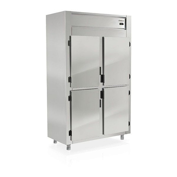 GREP-4P/AI/127V GELADEIRA COMERCIAL INOX 04 PORTAS GELOPAR