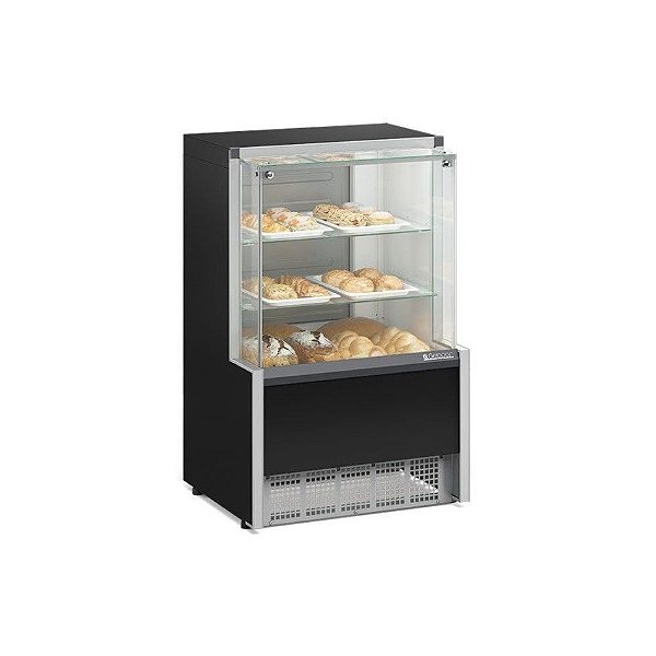 VITRINE NEUTRA GELOPAR MPNA-075/PR/127-220VLED