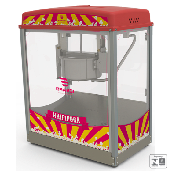 BMP-150 127V MAQUIINA PIPOQUEIRA INOX BRAESI PROGA