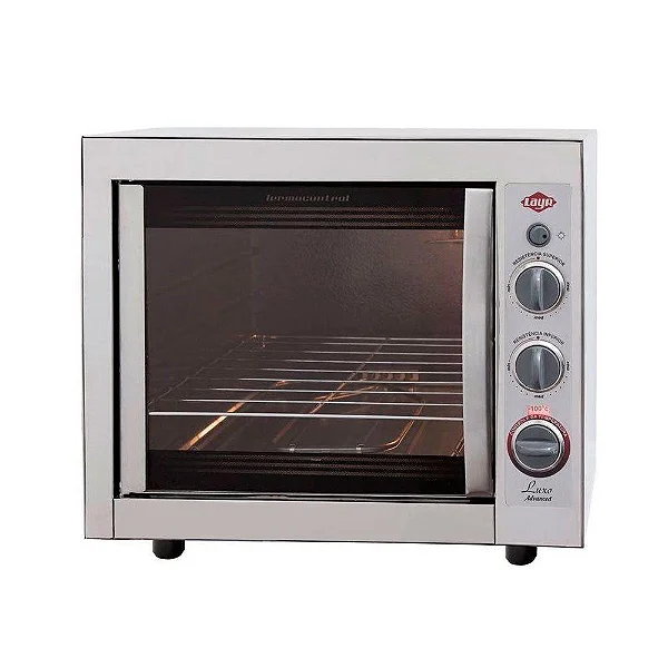 FORNO ELETRICO LAYR LUXO ADVANCE 46L INOX - 127v