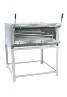 FORNO INDUSTRIAL LASTRO ROMA ELETRICO INOX110-VENANCIO 220V