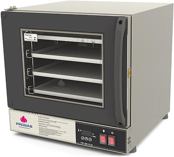 FORNO TURBO ELETRICO PRP-004, PRETO - 127V - PROGAS