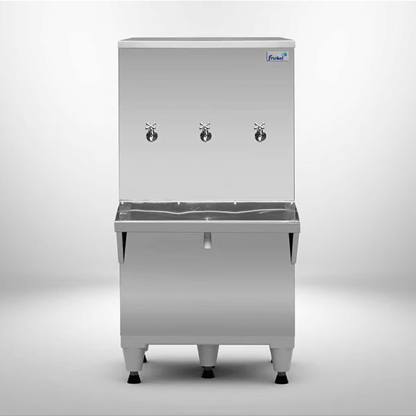 BEBEDOURO AGUA INDUSTRIAL 100L 2 TORN GELADAS /1 NATURAL - 220V FRISBEL