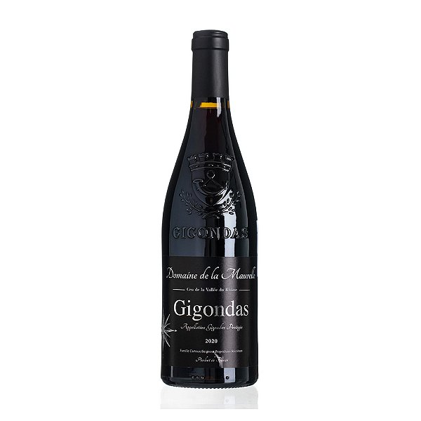 Vinho Tinto Francês Seco do Rhône - Gigondas Domaine de La Maurelle 2021