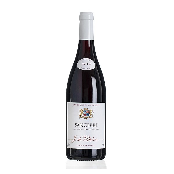 Vinho Tinto Francês Pinot Noir Seco de Sancerre - Villebois 2019