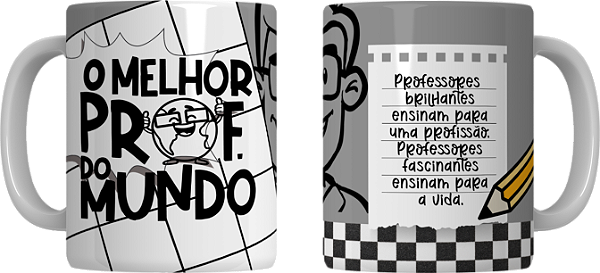 Caneca Porcelana Professor