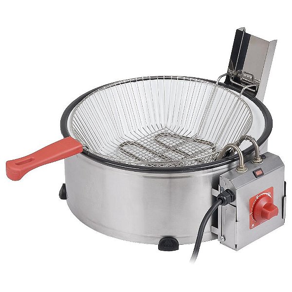 Tacho Elétrico Marchesoni 7,5 Litros Com Peneira 35 cm Diâmetro (220V)