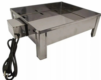 8 Marmitas - Marmiteiro Elétrico Banho Maria Inox de Mesa