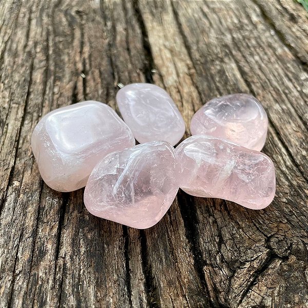 Quartzo Rosa rolado