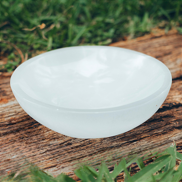 Tigela (bowl) de Selenita redonda