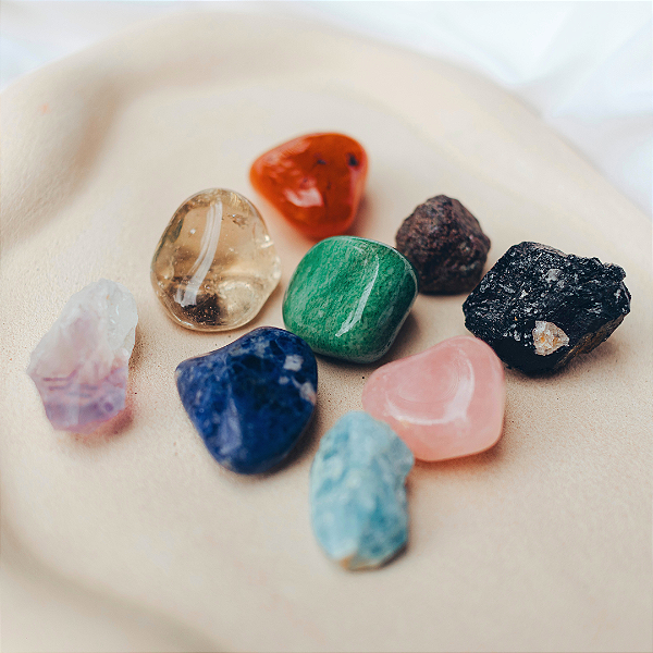 Kit Cristais Chakras