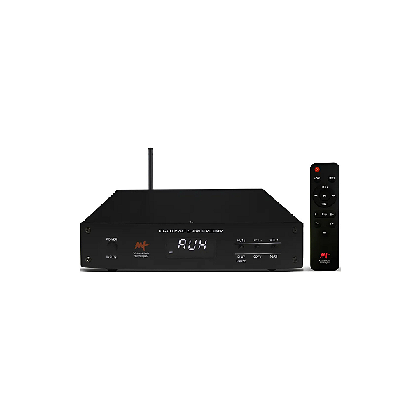 Amplificador Bluetooth AAT BTA-3 2.1 para Som Ambiente com HDMI ARC/eARC
