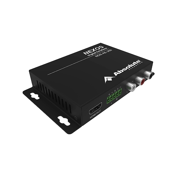 Extrator de Áudio HDMI Absolute Acoustics NDS-AE300 4K HDR HDMI 2.0