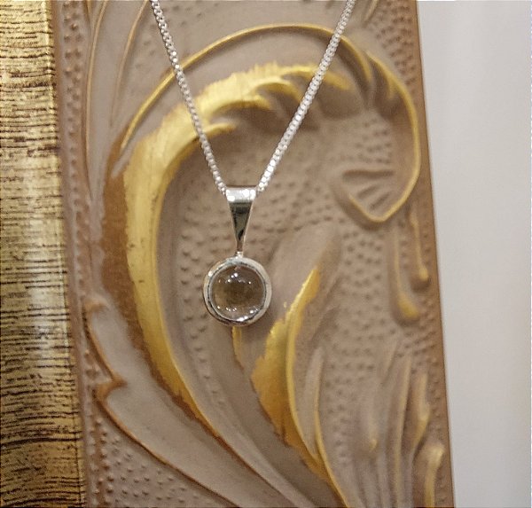 Colar Pin - Cristal