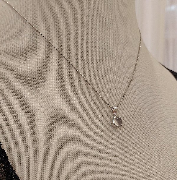 Colar Pin - Pedra da Lua