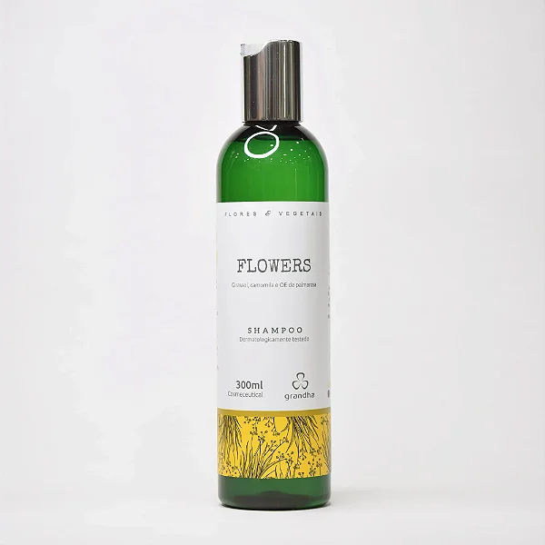 SHAMPOO FLOWERS GRANDHA - INFANTIL E OLEOSOS 240ML