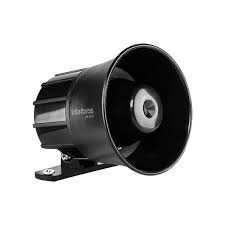 Sirene 105 db sir 1000 preta - intelbras
