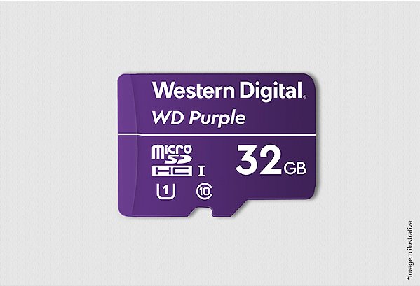 Cartao De Memoria Micro Sd 32gb Purple - Intelbras