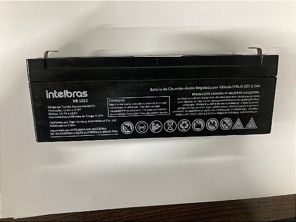 Bateria vrla 6v 7,2 ah intelbras