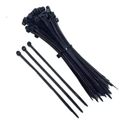 Abracadeira plastica (4,5x200)(pc.100un)(pto)(ene)(a45-e200p