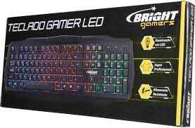 Teclado bright 0464 gamer luminoso