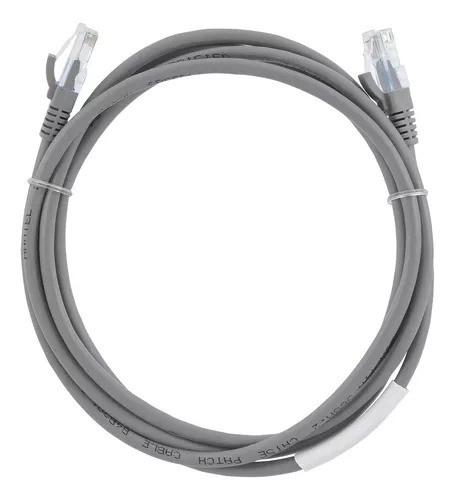 Patch cord cat6 2m utp cinza - (cabo de conexao) - legrand