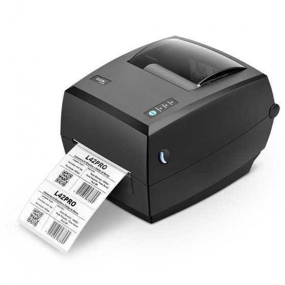 Impressora de etiqueta elgin l42 pro full usb ethernet serial