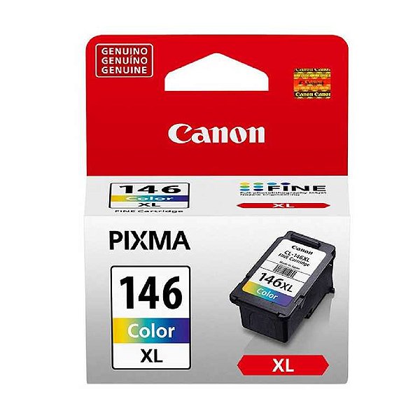 Cartucho p canon 13ml colorido cl146 xl 8276b00 1 aa