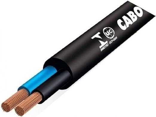 Cabo pp 2x 1,50 mm 1m