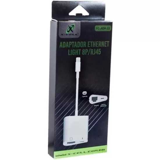 Adaptador ethernet lightning rj45 flex br