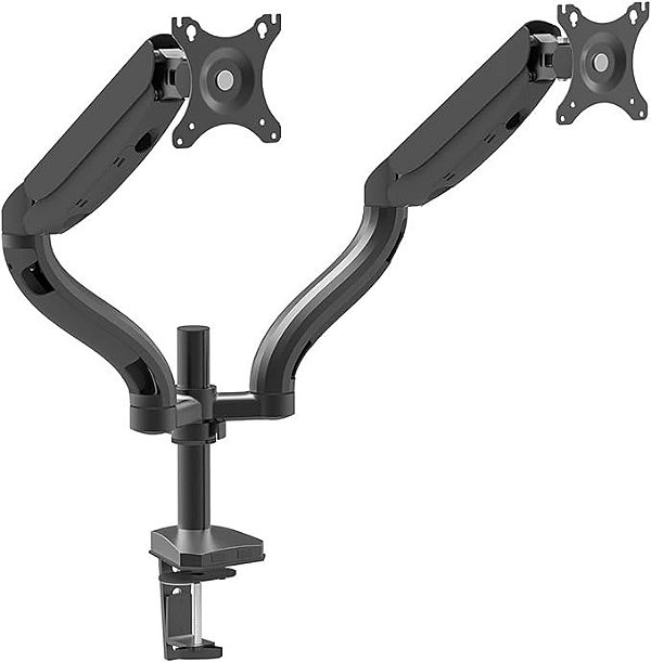 Suporte para 2 monitores articulado mesa pistao gas smg803
