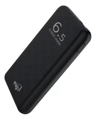 Carregador portatil elg 6.500mah preto