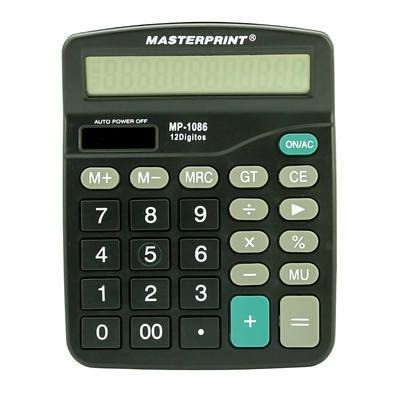 Calculadora manual 12 digitos un ref  mp 1086