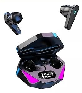 Fone de ouvido sem fio 5.3 bluetooth x15 tws - pro preto