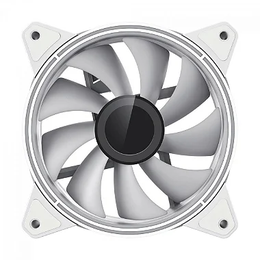 Kit 5  cooler fan aigo ar12 branco 120mm rgb