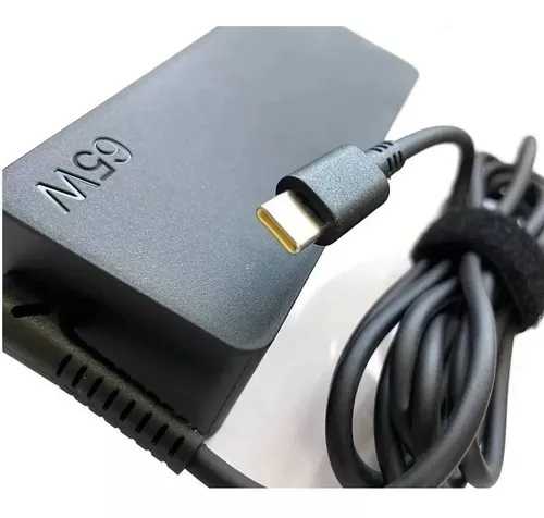 Fonte carregador p  lenovo thinkpad x1 carbon 20v 65w type-c