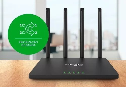 Roteador wireless w5-1200f - intelbras