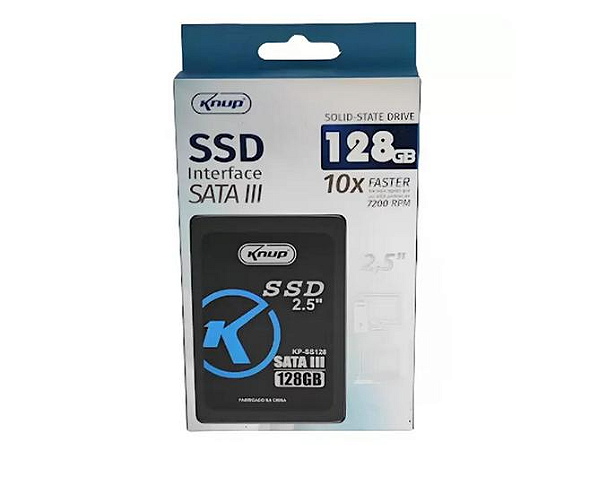 Ssd 2.5 capacidade 128gb - knup