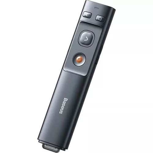 Apresentador sem fio baseus orange dot red laser