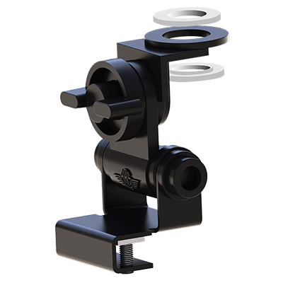 Suporte de porta mala preto epoxi spmpe