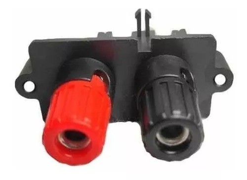 Bornes para pino banana conjunto duplo 4mm