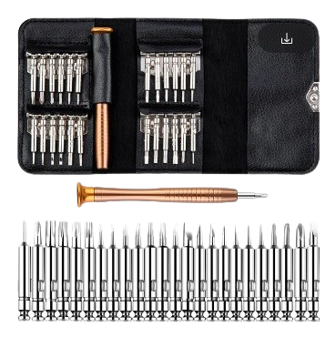 Kit de chave de fenda magnetica de precisão 25 in 1
