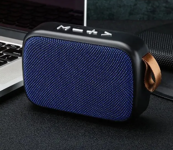 Mini caixa de som bluetooth sem fio portatil quadrada