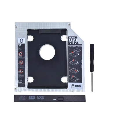 Gaveta externa para hd sata 3.0 9.5mm tishric - aluminio