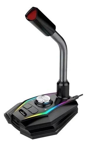 Microfone para pc gamer rgb le-919 lelong